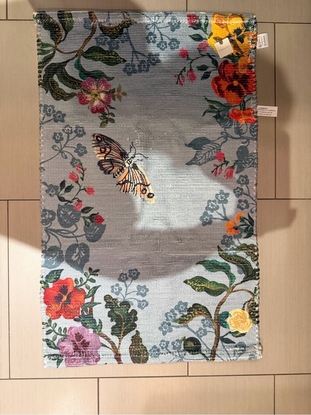 Nathalie Lete Anthropologie Marais Bath Mat! Brand new with tags! - Picture 3 of 10